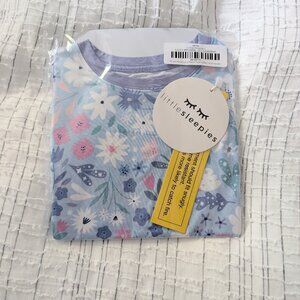 Little sleepies winter floral two-piece jammies size 18 to 24 months
